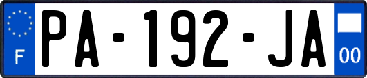 PA-192-JA