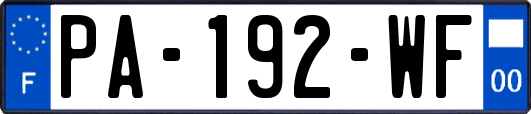 PA-192-WF