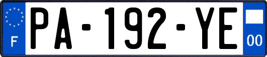 PA-192-YE