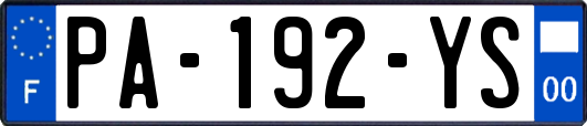 PA-192-YS