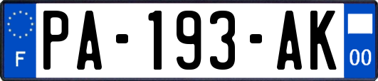 PA-193-AK