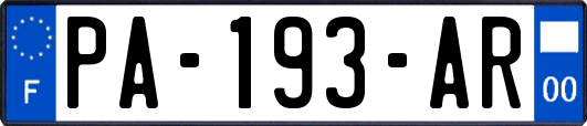 PA-193-AR