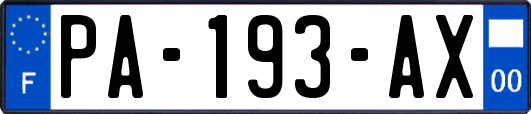 PA-193-AX