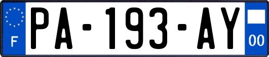 PA-193-AY