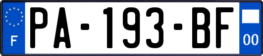 PA-193-BF