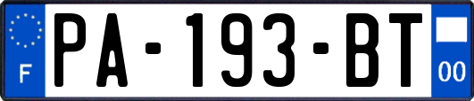 PA-193-BT