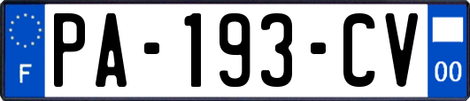 PA-193-CV