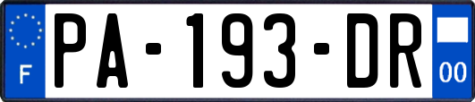 PA-193-DR