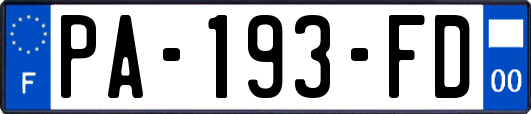 PA-193-FD