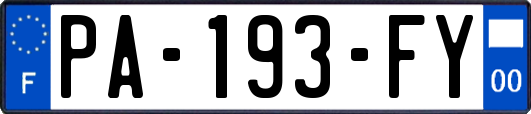 PA-193-FY