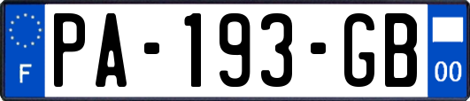 PA-193-GB