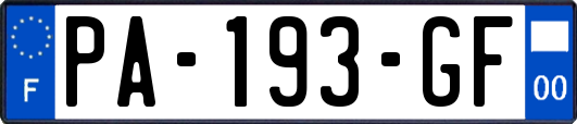 PA-193-GF