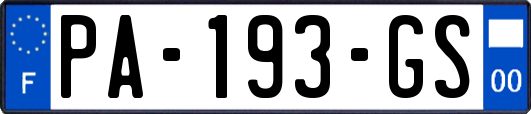 PA-193-GS