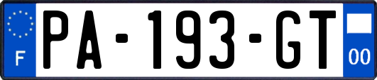 PA-193-GT