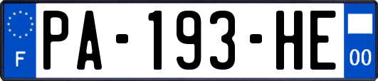 PA-193-HE