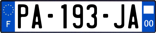 PA-193-JA