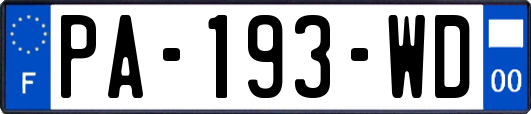 PA-193-WD
