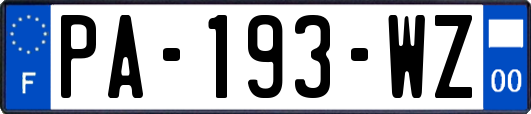 PA-193-WZ