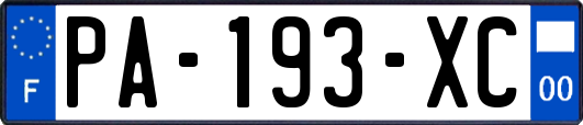 PA-193-XC