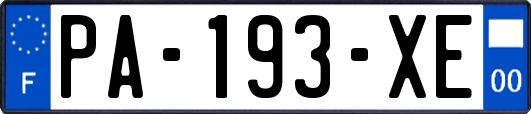PA-193-XE