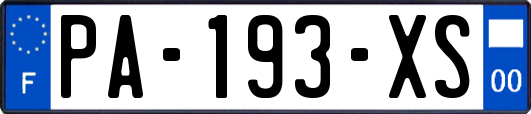 PA-193-XS