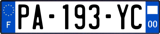 PA-193-YC