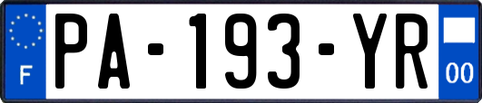 PA-193-YR