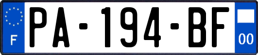 PA-194-BF