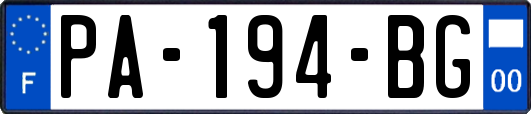 PA-194-BG