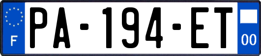 PA-194-ET