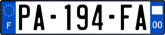 PA-194-FA