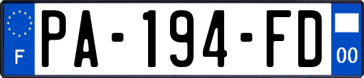 PA-194-FD