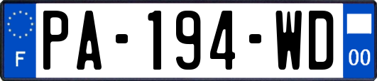 PA-194-WD