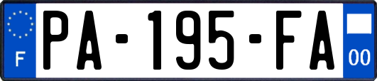 PA-195-FA