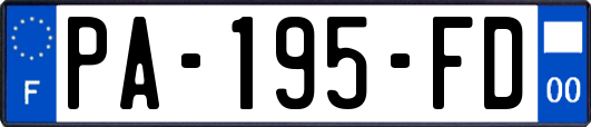 PA-195-FD