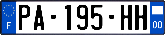PA-195-HH