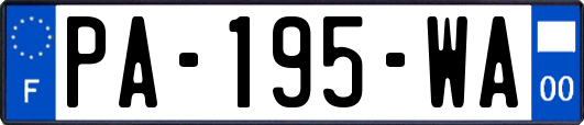 PA-195-WA