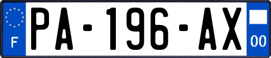 PA-196-AX