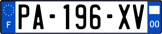 PA-196-XV
