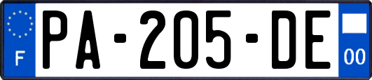 PA-205-DE