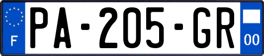 PA-205-GR