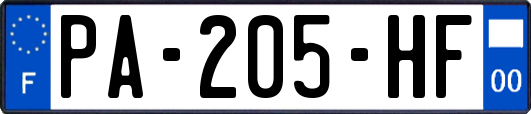 PA-205-HF