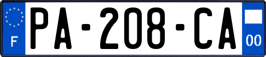 PA-208-CA