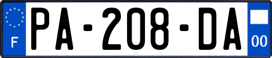 PA-208-DA