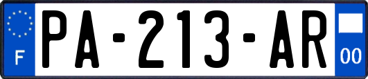 PA-213-AR
