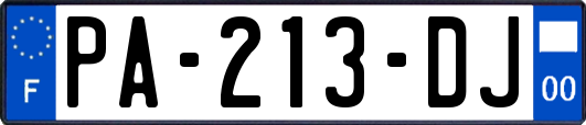 PA-213-DJ