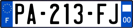 PA-213-FJ