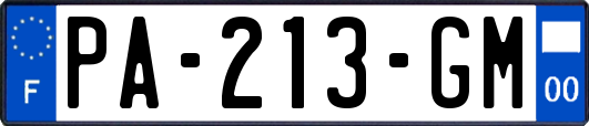PA-213-GM