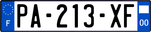 PA-213-XF