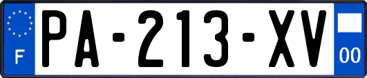 PA-213-XV